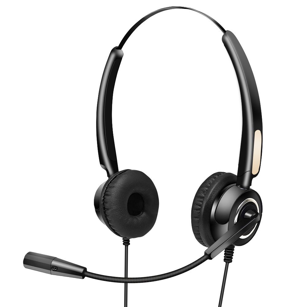 Communication Headset Lightweight Steel Rod Noise Resistant