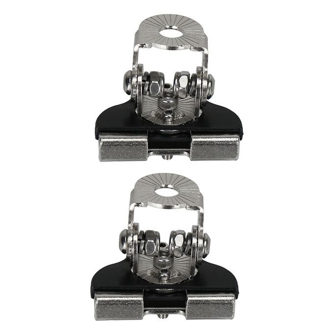 2 Pcs Stainless Steel Pillar Hood Mounting Bracket Clamp