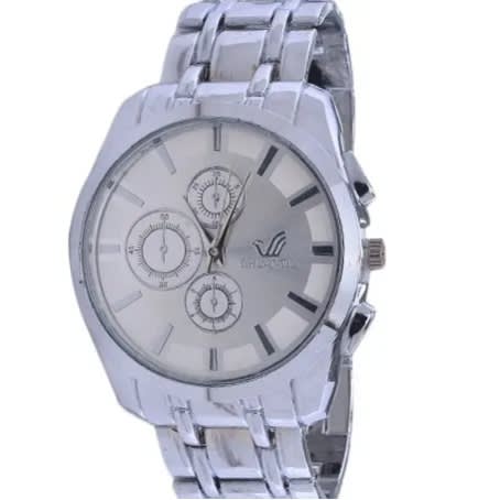 Chain Wristwatch - Silver