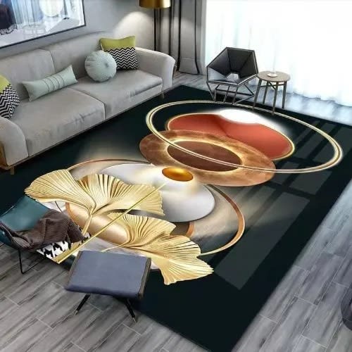 Multicolored Design Center Rug