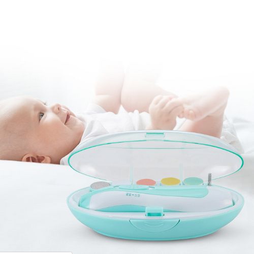 Manicure Portable Electric Baby Nail File Trimmer Cutter