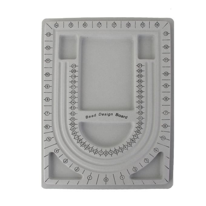 Plastic Necklace DIY Measure Tool Boards Dial Bead Gray Disk Plate