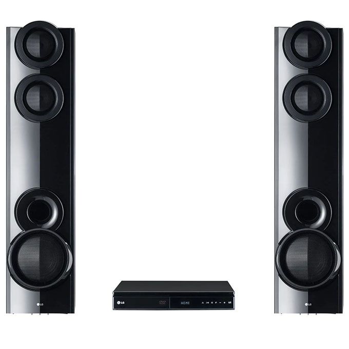 1250W DVD/Audio Bluetooth Home Theatre System (AUD 687LHD) - Black