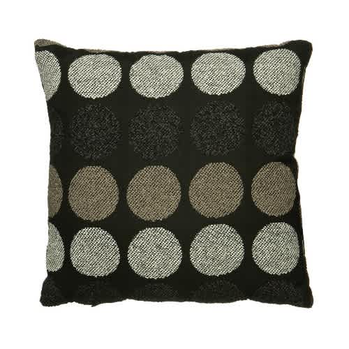Cushion Cover - Black & Cream