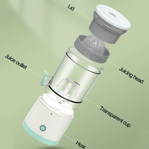 Portable Rechargeable USB Fruit Juicer - 45W