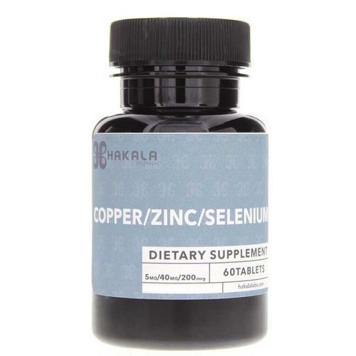 Copper/Zinc/Selenium 60 Tablets