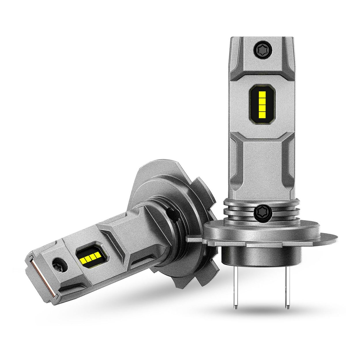 H7 LED Headlight Bulbs, 50W 10,000LM Super Bright LED Headlights Conversion Kit 6500K IP68 Waterproof, Pack of 2