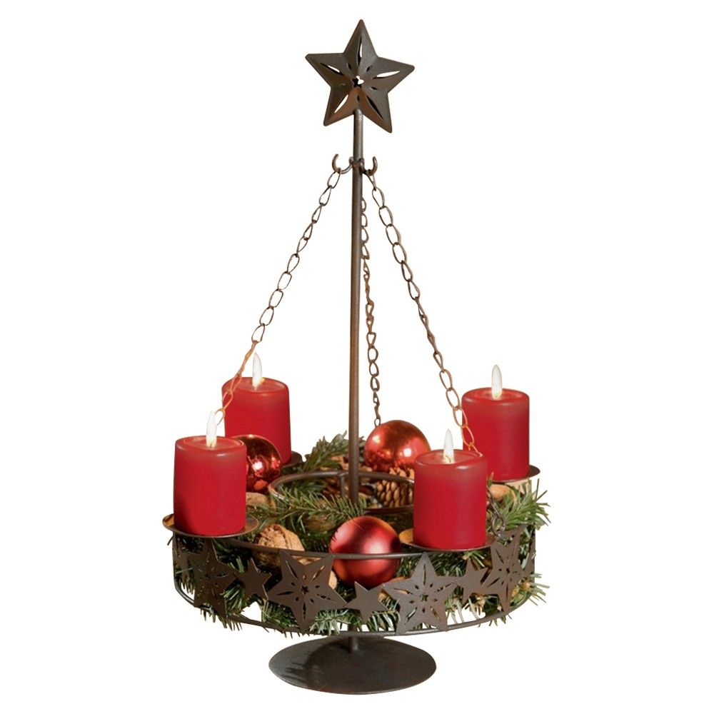 Christmas Candlestick Holders Halloween Metal Tabletop