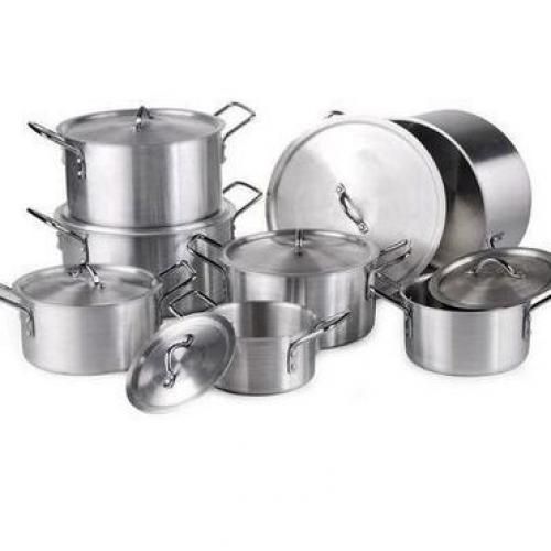 7 Piece Aluminium Pot Set