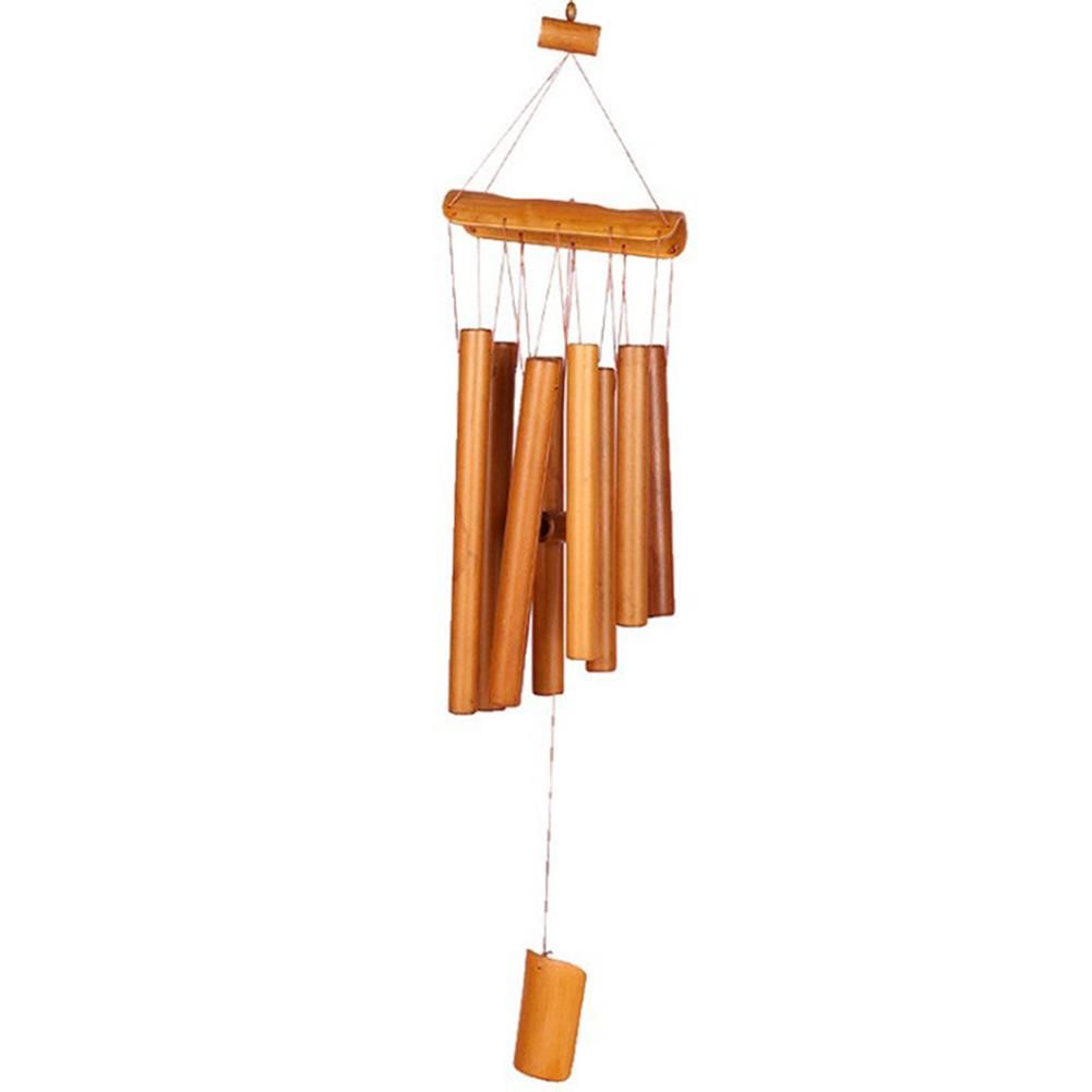 Simple Bamboos Windchime Exquisite Appearance Home