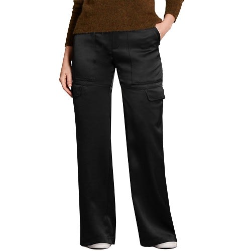 Wide Leg Cargo Trousers