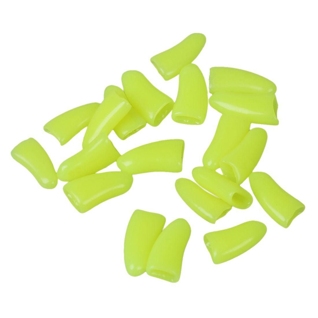 Lemon yellow XL, 20Pcs Soft Pet Paw Claw Control Dog Cat