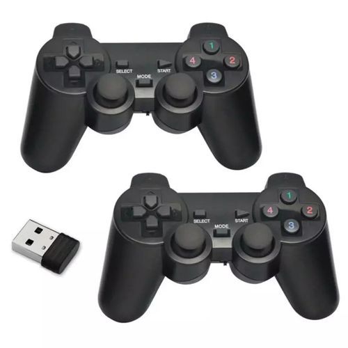 Dual Wireless Joystick Pad Game Controller For PC Laptop Desktop Computer
