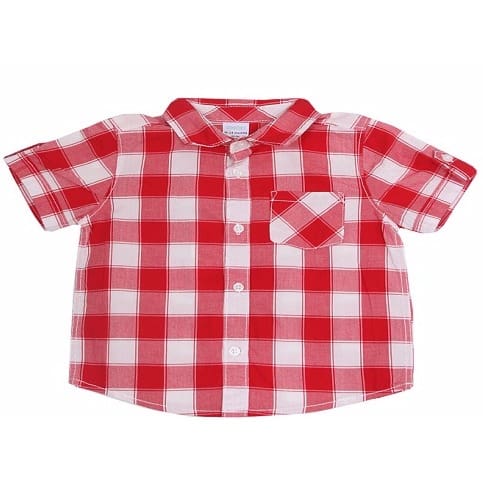 Boy's Gingham Shirt