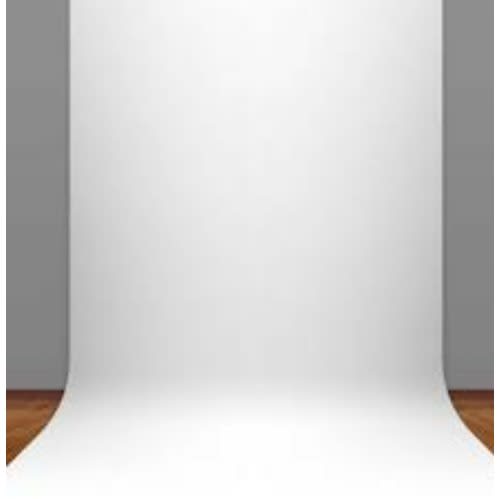 White Photography Backgrounds Backdrops For Photo Studio - 5 By 12 Feet