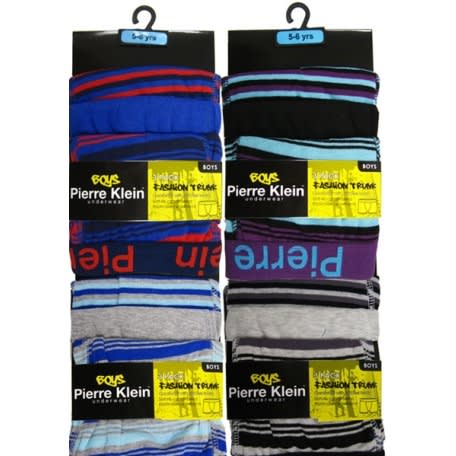 Boy's Stripe Boxer - 3 In 1