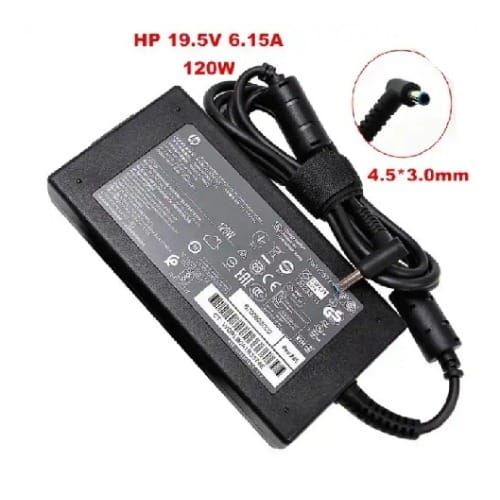 Pavilion 15-bc400 Notebook Charger - 120w With Power Cord