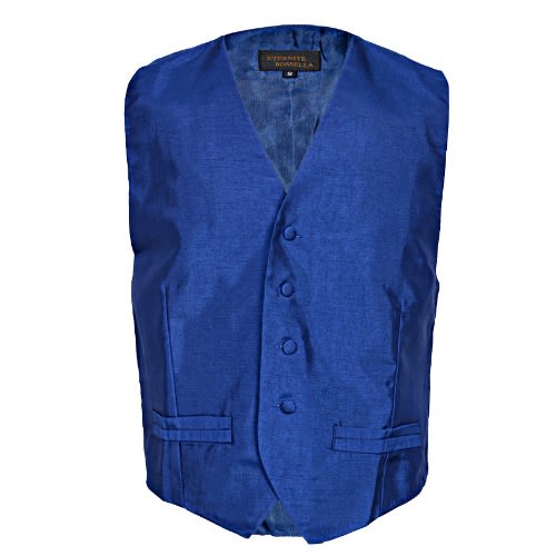 Standout Plain Waistcoat - Blue - MWC-1354