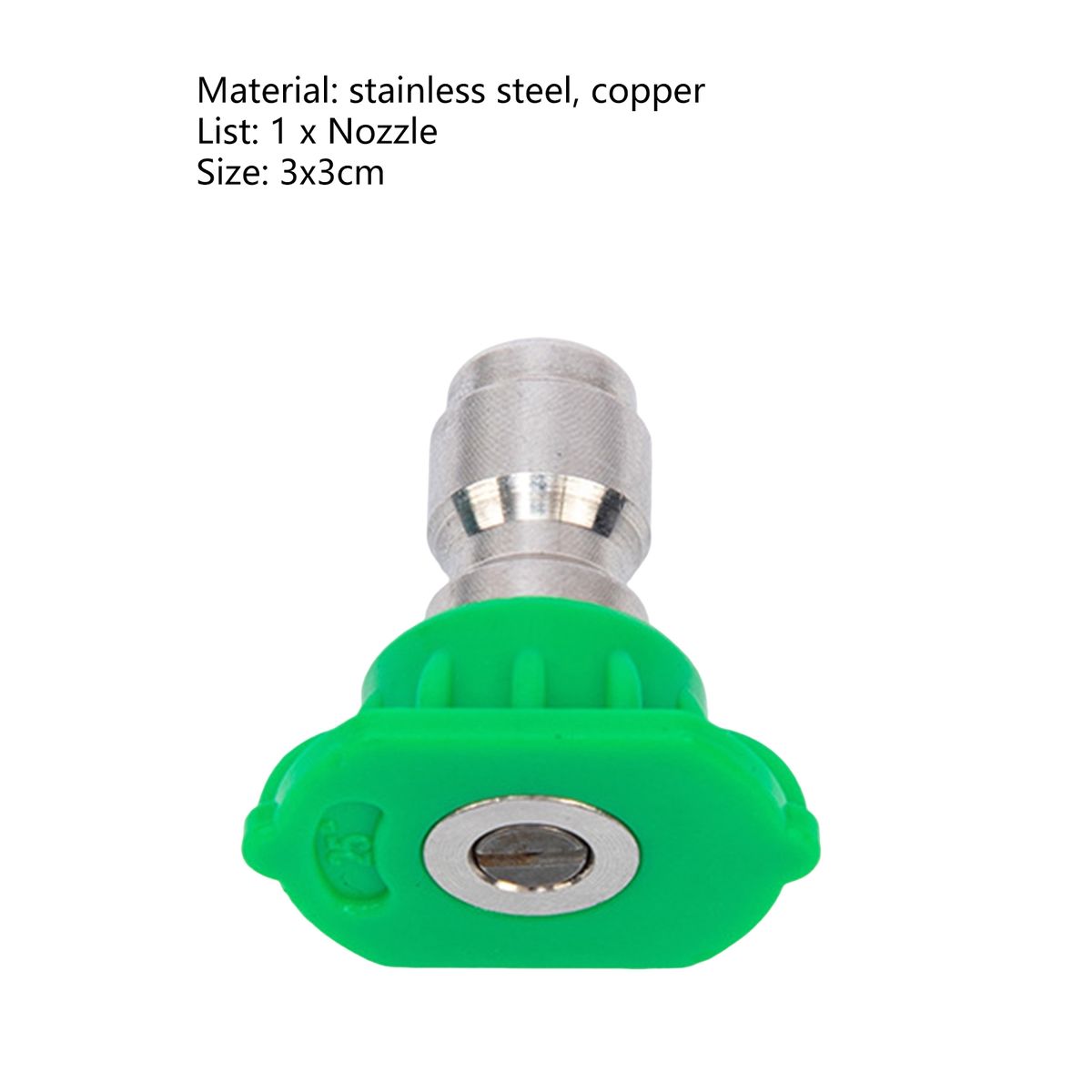 Sprayer Nozzle Tip Wear Resistant Washer Nozzle Tip Green