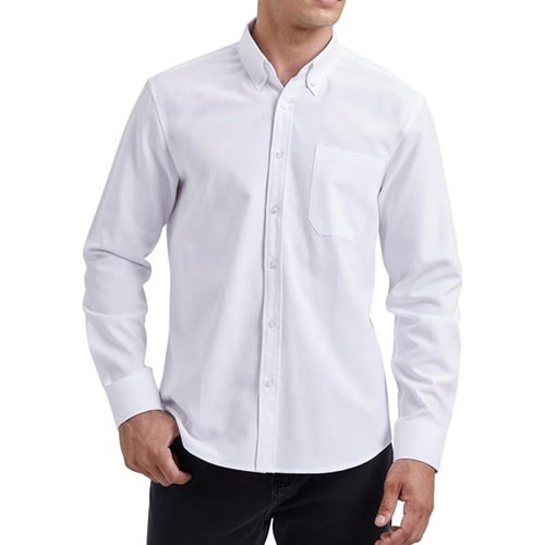 Men Button Down Longsleeve Shirt