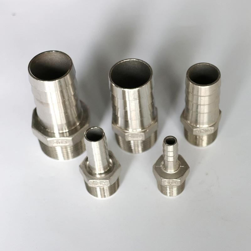 304 Stainless Steel Hexagonal Pagoda Water Pipe Connector Internal Thread Hexagonal Leather Pipe Connector Factory Wholesale Spot Supply