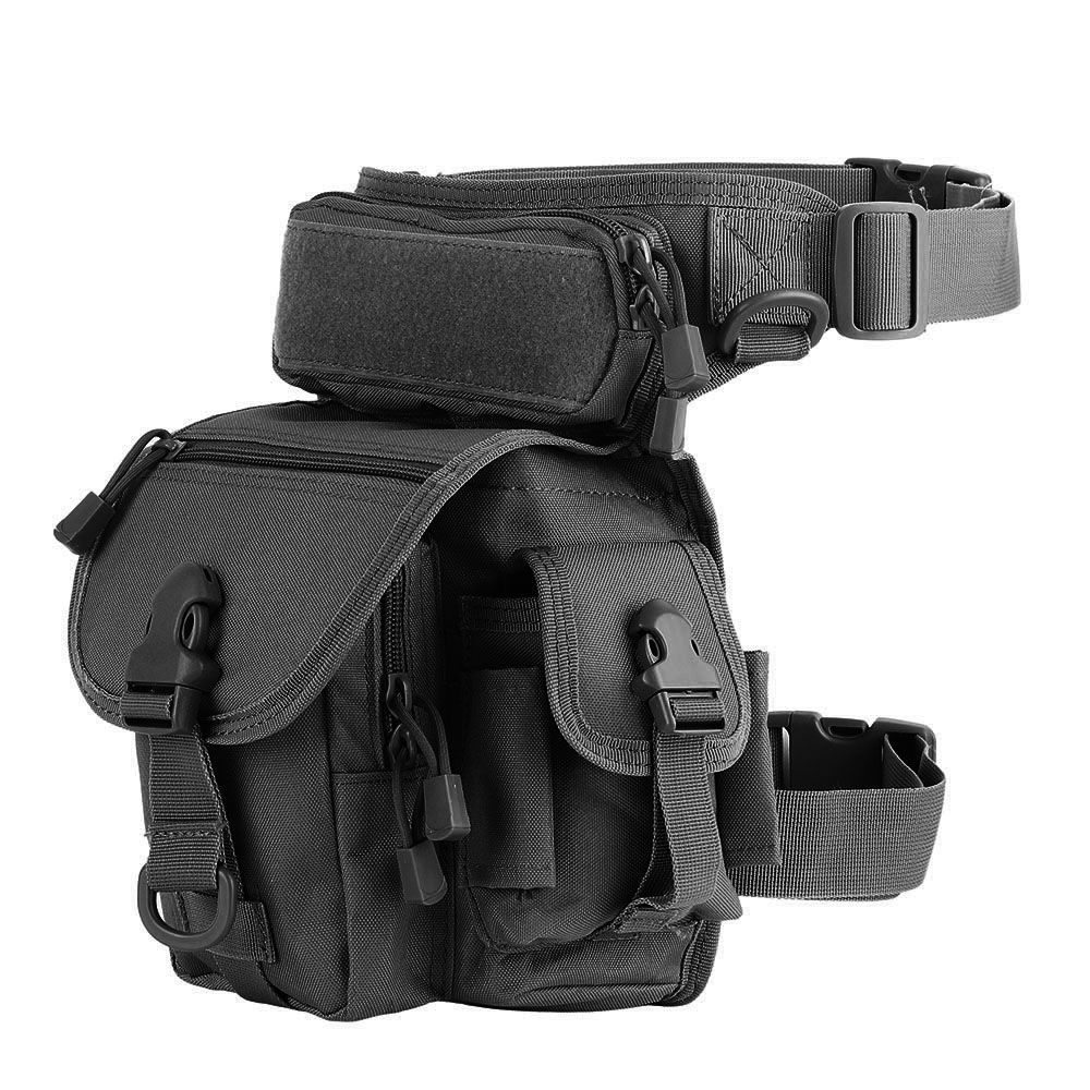 Molle Drop Leg Bag Military 1000D Nylon Waterproof Men