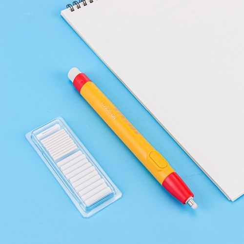 Electric Pencil A Eraser Kit With 24Pcs Rubber Refills Highl