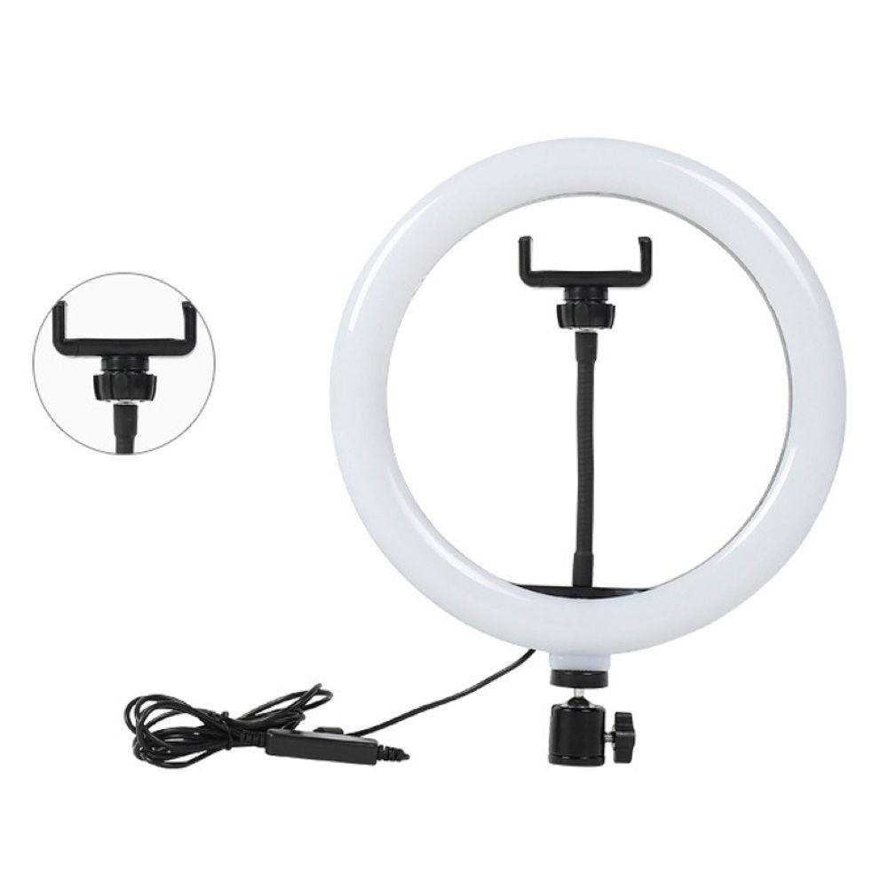 26cm Camera Phone Photography LED Ring Light USB Fill Lamp-