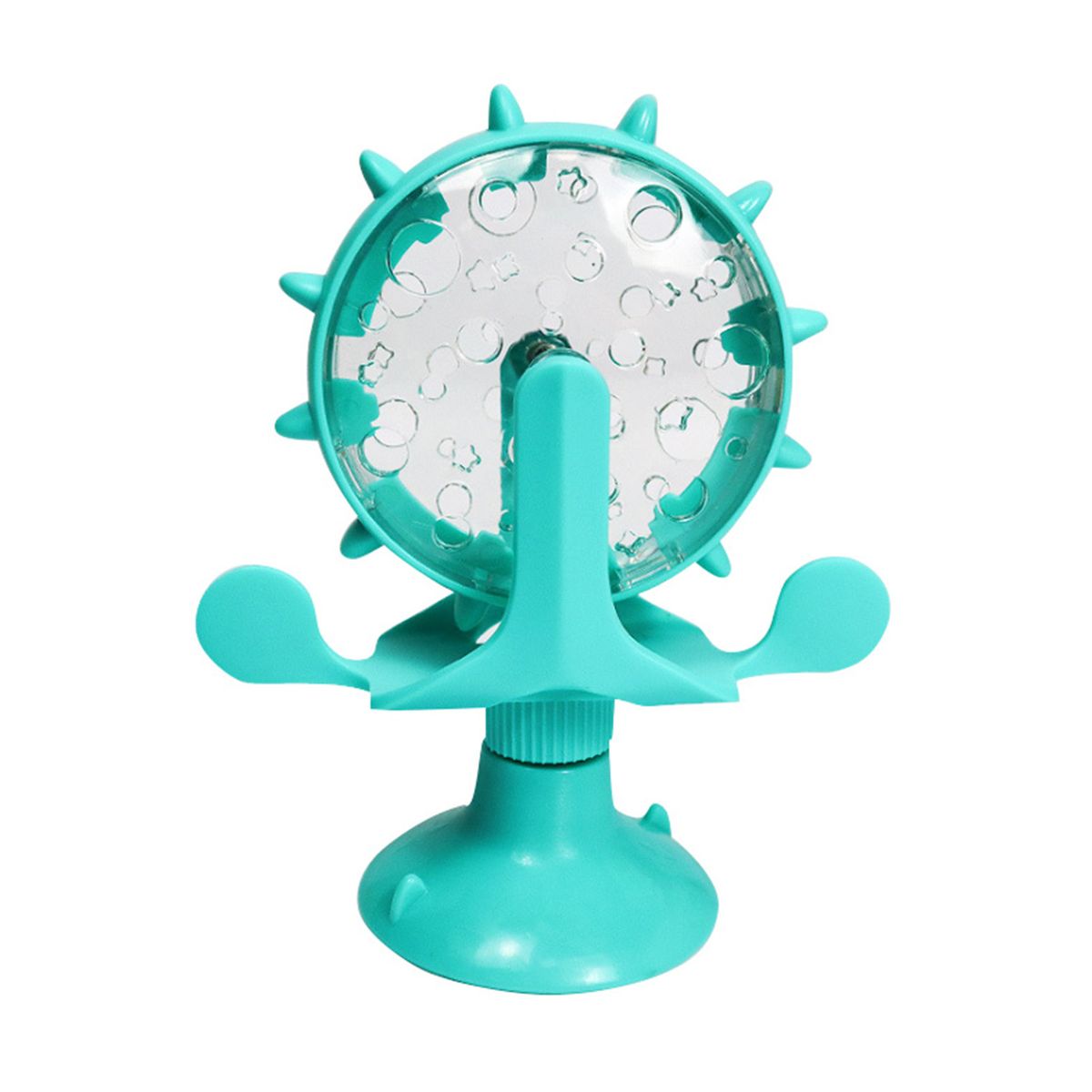 Pet K-itten Toy Wheel-Shaped Funny Kitty Toy Leaking Toy 360