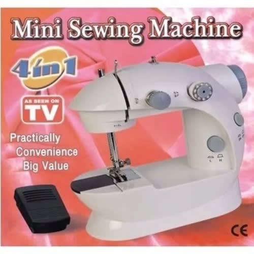 Mini Sewing With Foot Pedal And Power Adapter 4- In 1