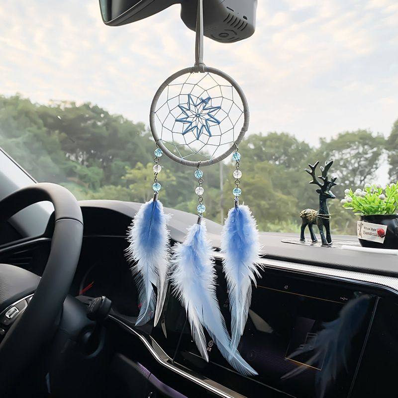 Dream Catcher Car Pendant Interior Car Pendant Feather
