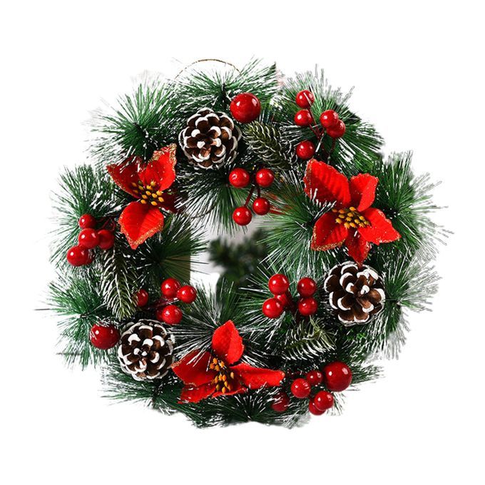 Christmas Decoration Hanging Garland For Celebration Door Wall Decor C