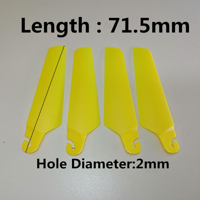 Main Blades Props For MiniFlying RC Helicopter Aircraft Infrared Induction Remote Control Dron Kids Toys