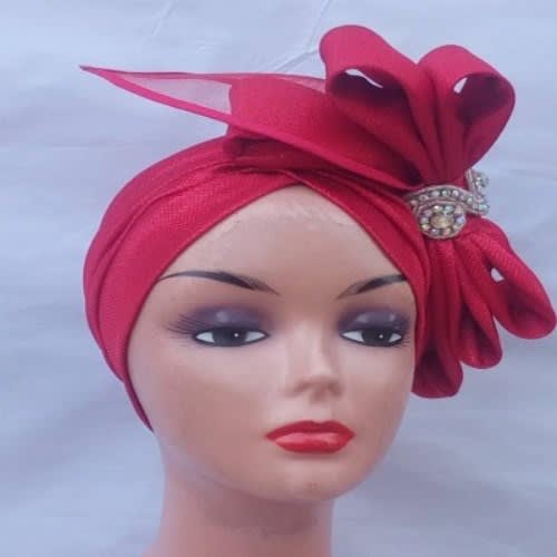 Turban Cap With Leaf