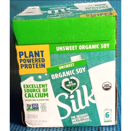 Unsweetened Organic Soy Milk
