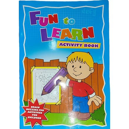 Fun To Learn Activity Book - Blue