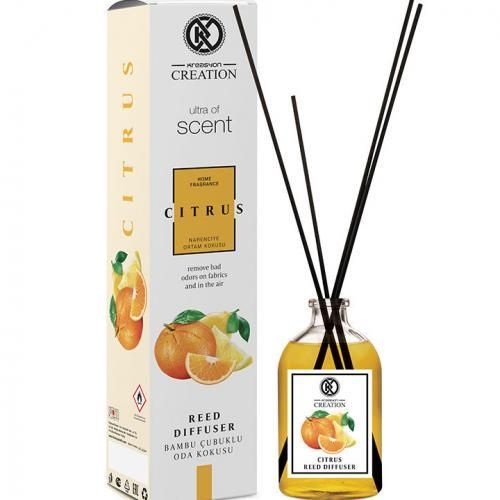 Kreasyon Reed Diffuser Citrus 115ML With Sticks