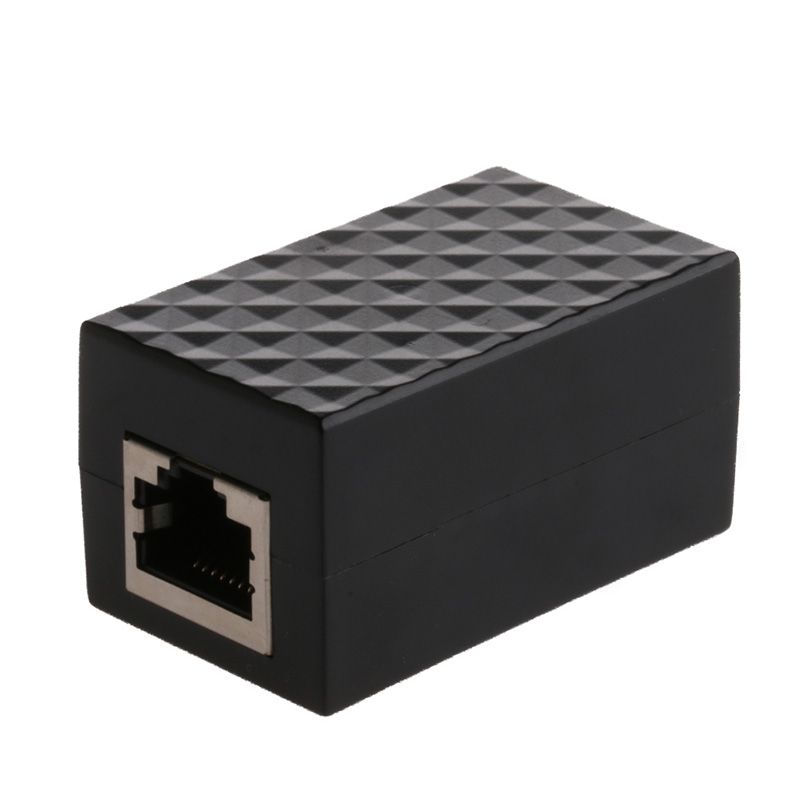 RJ-45 Lightning Ethernet Surge Protector Arrester Adapter