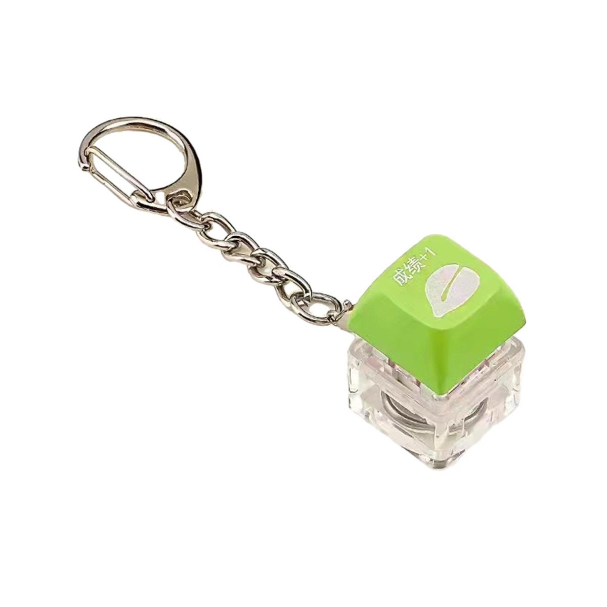 Keyboard Keychain Keychain Versatile Stress Relief Toy for Keyboard Green