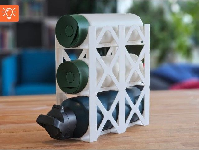 3d Printed Stackable Bottle Holder