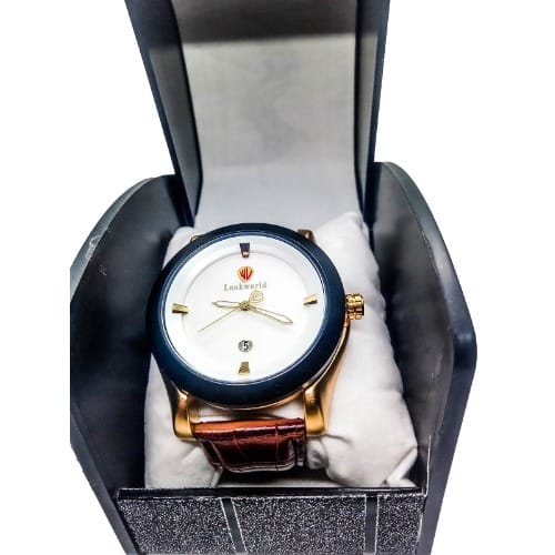 Lookworld Leather Wristwatch For Men
