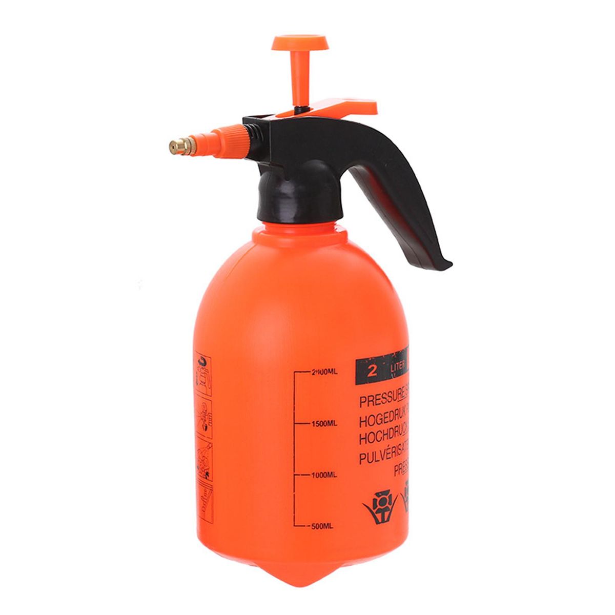Spray Water Kettle Household Sanitizing Type Pressure Sprayer Orange