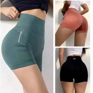 Biker Short - 3 In 1 - Multicolor