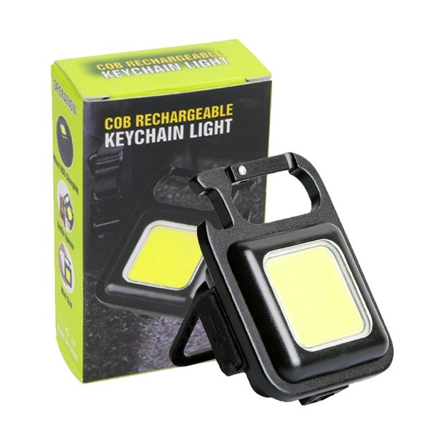 2022Minitern Portable Multi-function COB Floodlight Outdoor Type-c Rechargeable Keychain Light