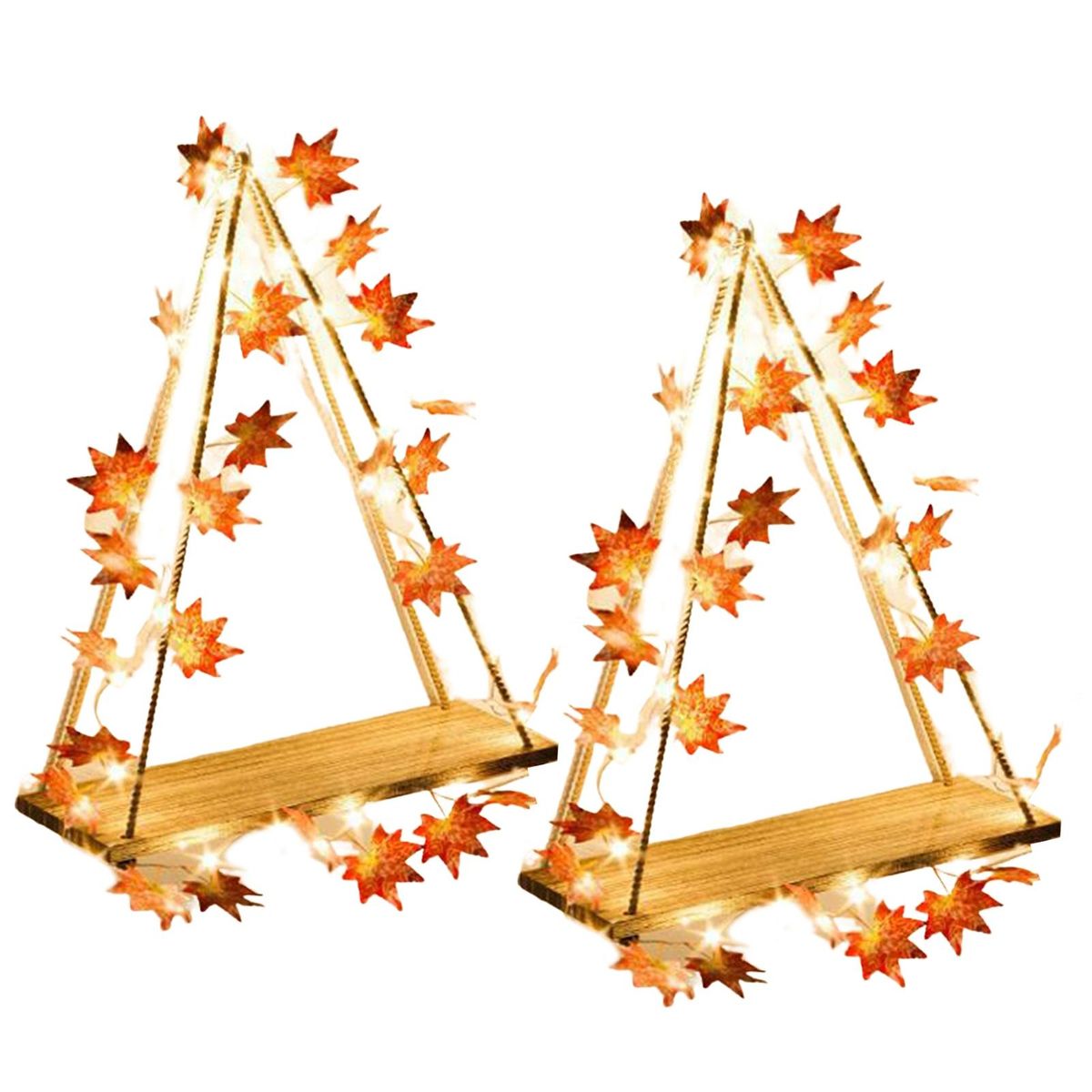 Room Hanging Shelf Rustic Bohemian Triangle Wall Shelf with for Room