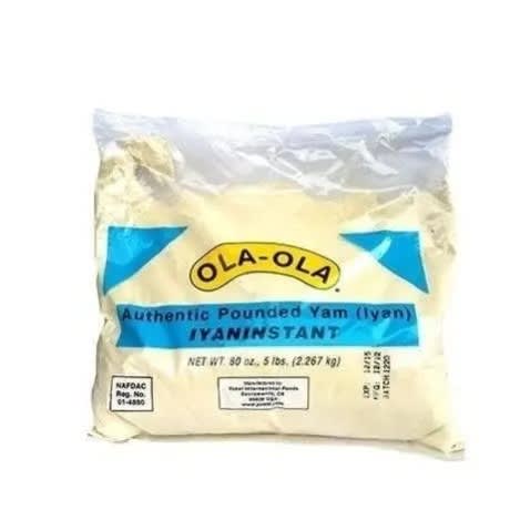 Ola-ola Instant Poundo Yam - 2.267kg