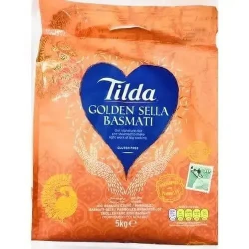 Tilda Golden Sella Basmati Rice - 5kg