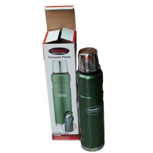 Eurosonic Stainless Steel Vacuum Water Flask - 1000ml