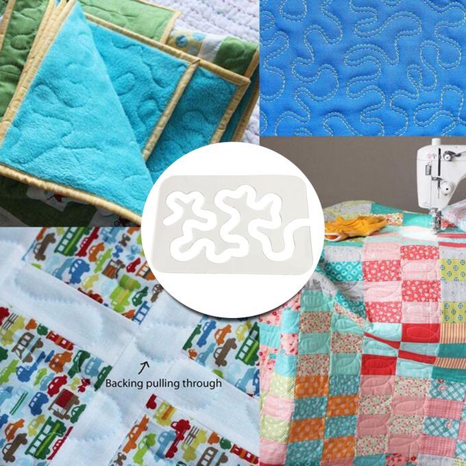 Multifunctional Clear Quilting Sewing Ruler Accessories Tool Template