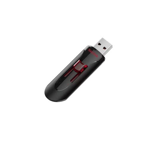 Cruzer Glide Usb Flash Drive - 128gb  - Black